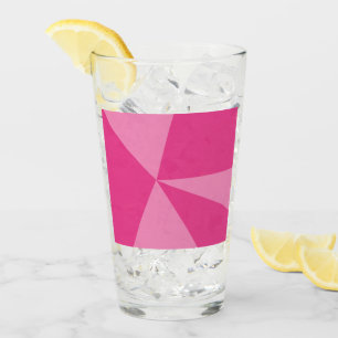Verre Motif géométrique triangles