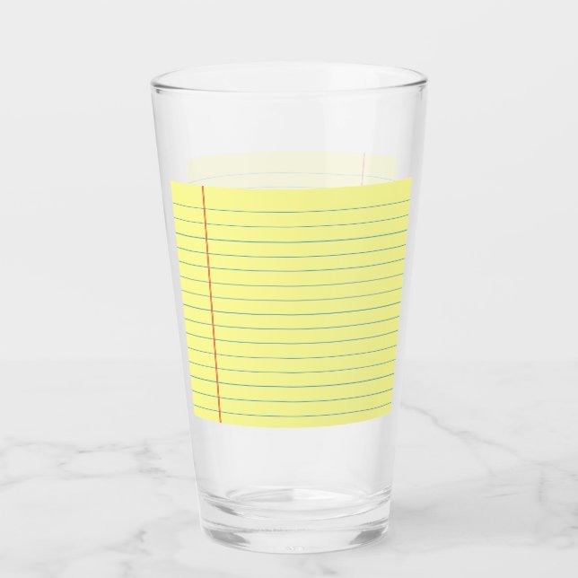 Verre Motif juridique (Devant)