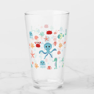 Verre Motif Sea World