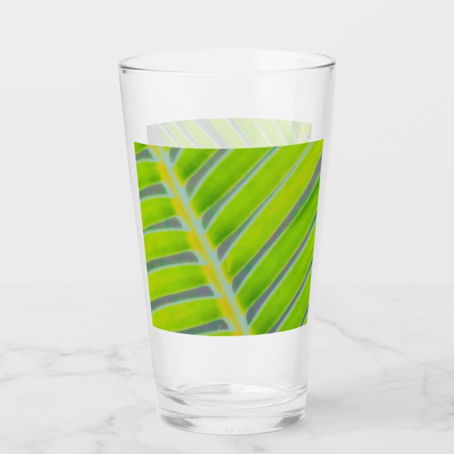 Verre Motifs de palmiers (Devant)