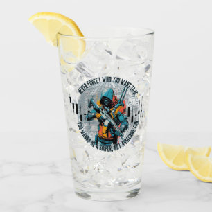 Verre Motivation Commerciale   Tireur d'élite Cyberpunk 