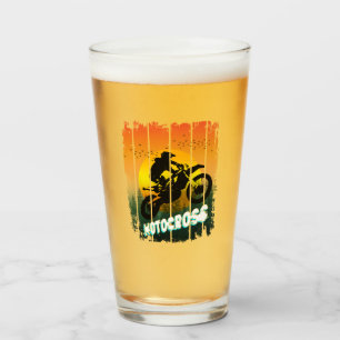 Verre Motocross nature conduite moto sports pilote