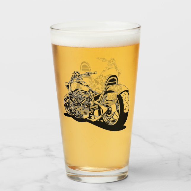 Verre Motorcycle (Devant (rempli))