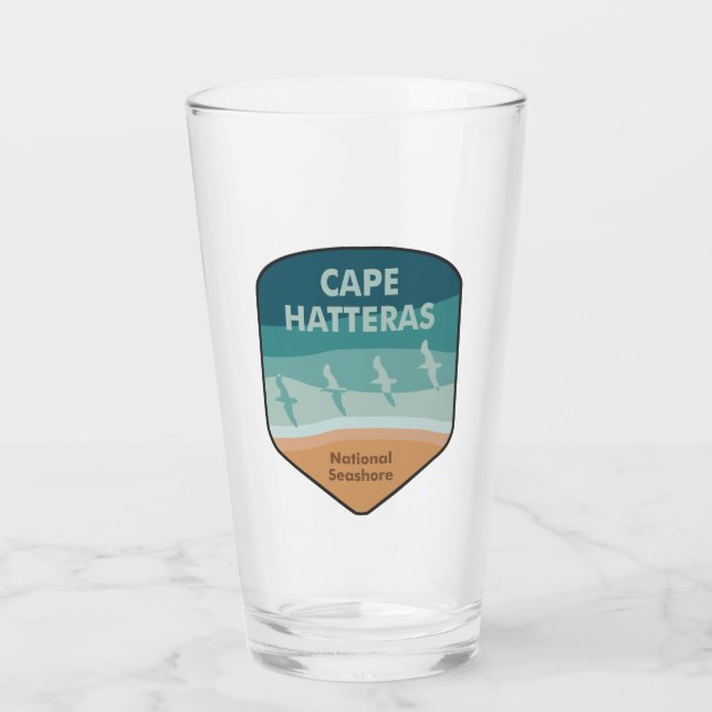 Verre Mouettes de la côte nationale du Cap Hatteras (Devant)