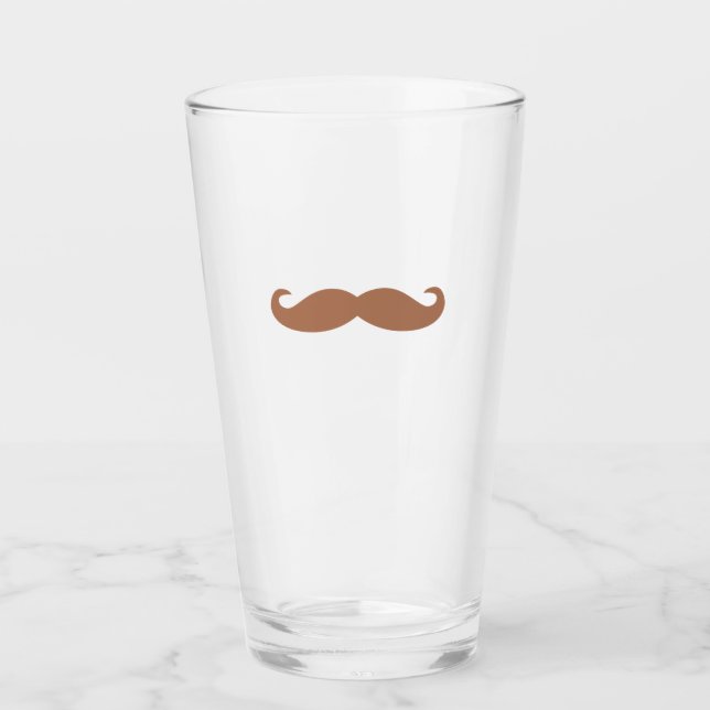 Verre moustache simple (Devant)