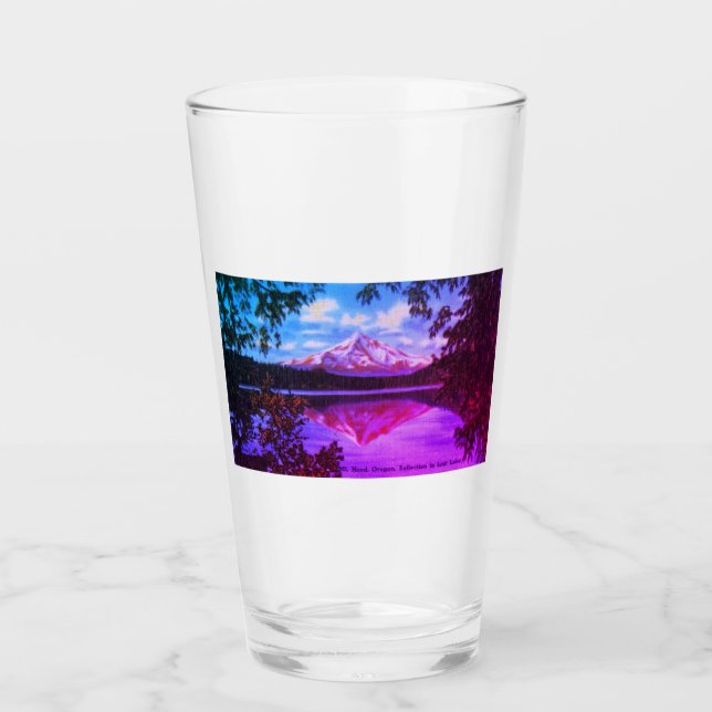 Verre Mt Hood, Oregon Crystal Clear Lac perdu (Devant)