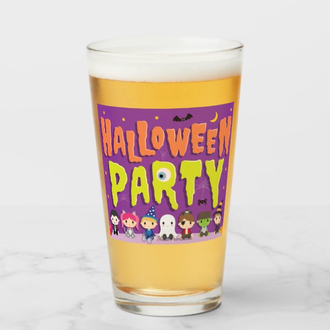 Verre Mug Halloween (Devant (rempli))