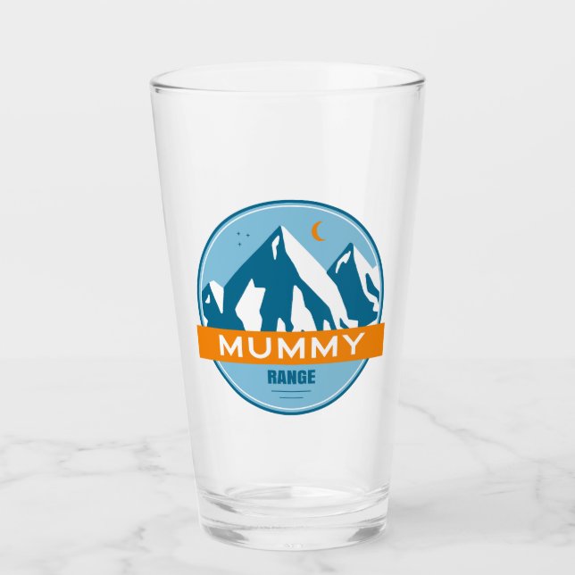 Verre Mummy Mountain Range Colorado (Devant)