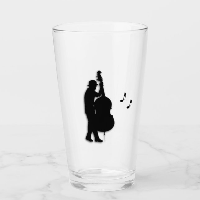 Verre Musicien du bassiste (Devant)