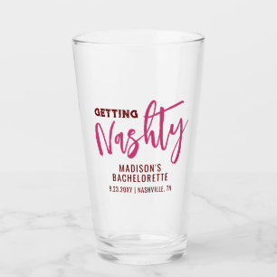 Verre Nashville Bachelorette Obtenir Nashty Personnalisé