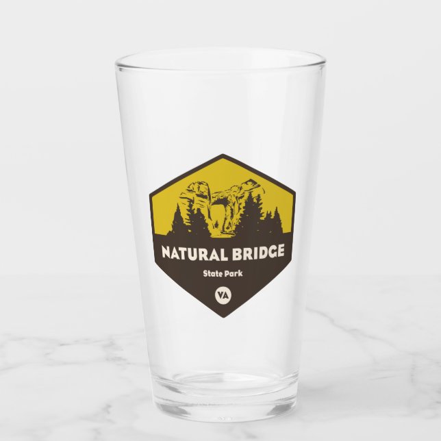 Verre Natural Bridge State Park, Virginie (Devant)