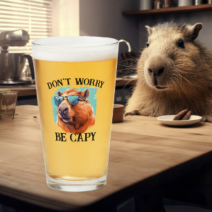 Verre Ne vous inquiétez pas Capy Happy Capybara