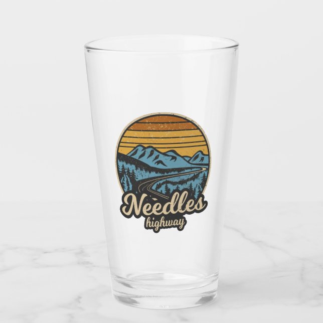 Verre Needles Highway South Dakota Retro (Devant)