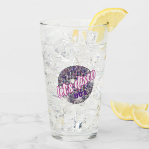 Verre Neon Disco Vibes des années 90 Stytle