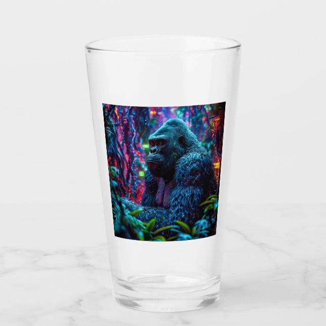 Verre Neon Gorilla (Devant)