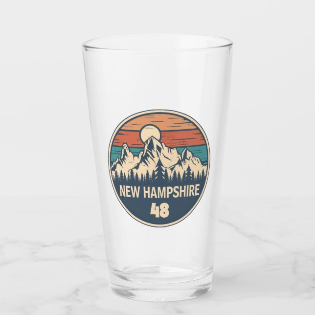Verre New Hampshire 48 Sunset (Devant)
