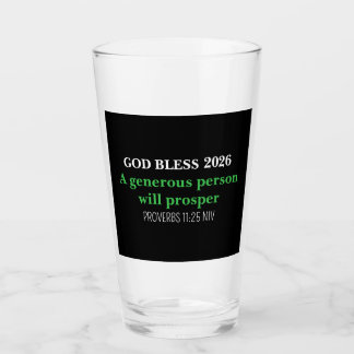 Verre New Year 2026 Blessings Festive Simple Black