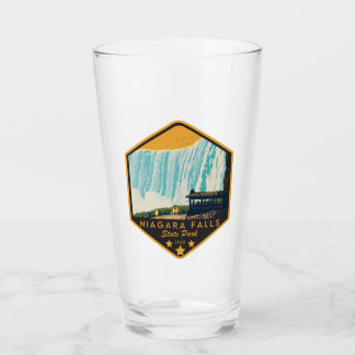 Verre Niagara Falls State Park Pint Glass