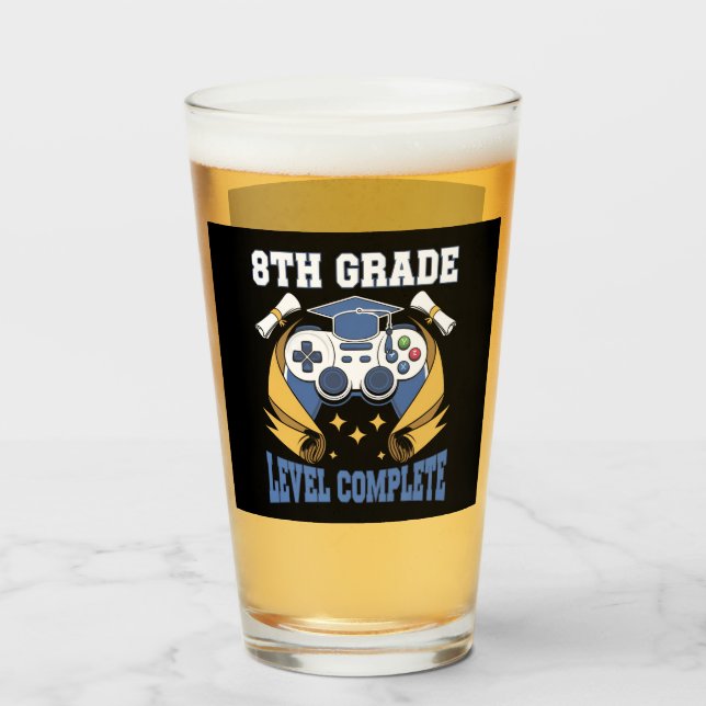 Verre Niveau 8e année Diplômé de jeu de jeu complet (Devant (rempli))