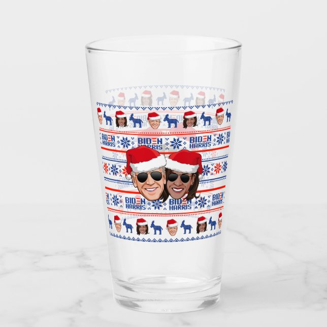 Verre Noël à Joe et Kamala Aviator (Devant)