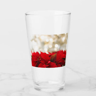 Verre Noël Poinsettia