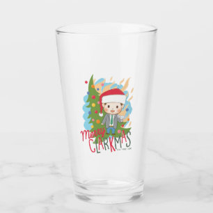 Verre Noël vacances Joyeux Clarkmas
