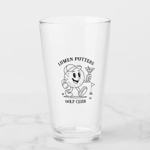 Verre Nom de club de golf personnalisé moderne Amateur