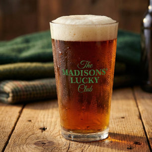 Verre Nom de famille St Patricks Shenanigan