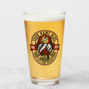 Verre NOM DE LA Personnaliser Secourt d'incendie du masq