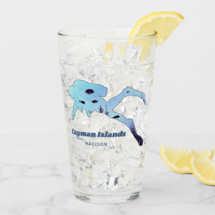 Verre Nom et emplacement personnalisés Plongée sous-mari