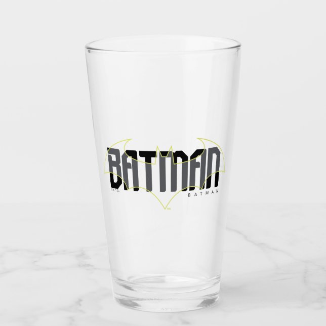 Verre Nom Hi-Tech Batman Graphique (Devant)