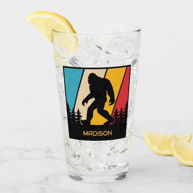 Verre Nom personnalisé Bigfoot (Devant glace)
