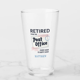 Verre Nom personnalisé du collaborateur de poste