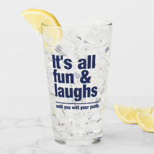 Verre Nom personnalisé FUN & LAUGHS