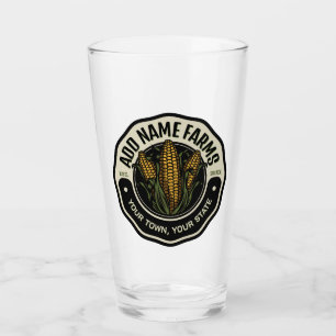Verre Nom personnalisé Sweet Corn Garden Agricole