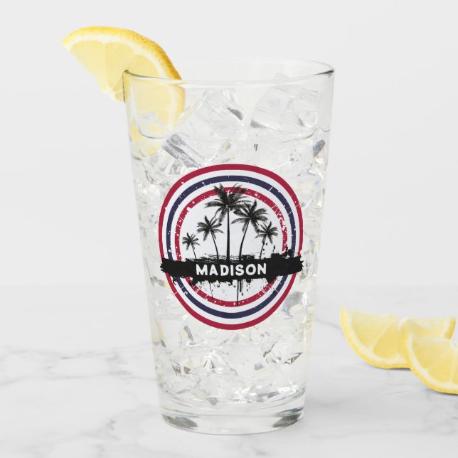 Verre Nom personnalisé Thaïlande (Devant glace)