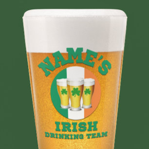 Verre Nom's Irish Drinking Team 3 Pint