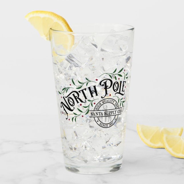 Verre North Pôle Supply Co. (Devant glace)