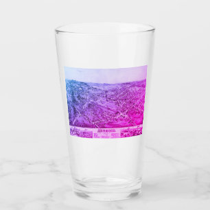 Verre Norwood, MA Carte Vintage 1882