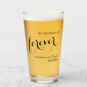 Verre Nous avons choisi Forever Elegant Wedding