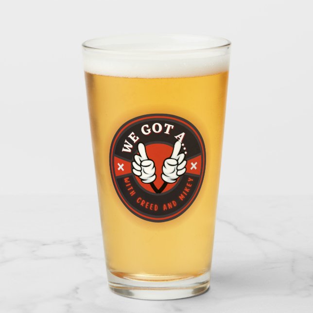 VERRE NOUS AVONS UNE BIÈRE ! (Devant (rempli))