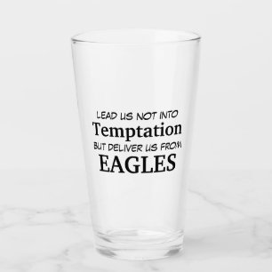 Verre Nous Deliger De L'Aigle Pint Glass