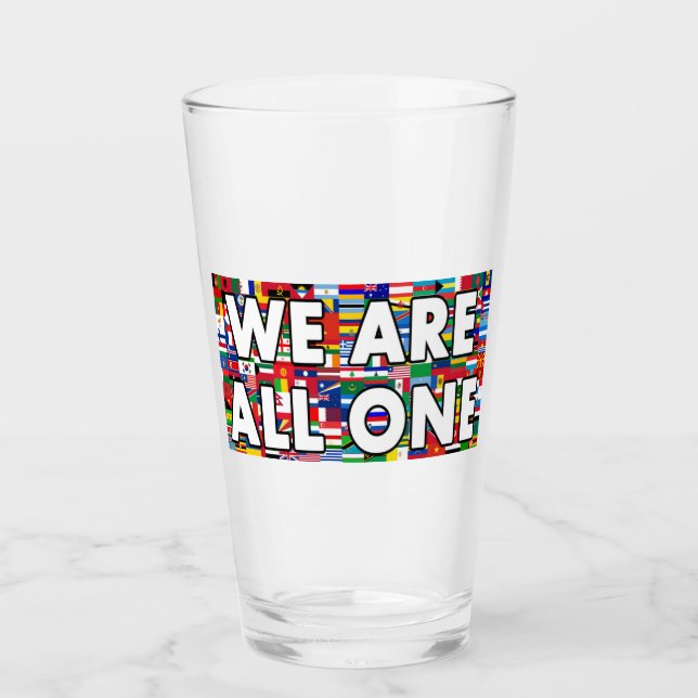 Verre Nous Sommes Tous Un (Devant)