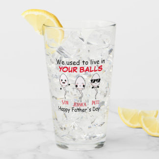 Verre Nous vivions dans vos boules Jusqu'à 3