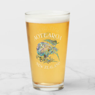 VERRE NOUVELLE-ZÉLANDE KIWI PAUA GLASS