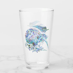 VERRE NOUVELLE-ZÉLANDE KIWI PAUA GLASS