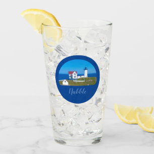 Verre Nubble Light Blue Horizon Phare du Maine