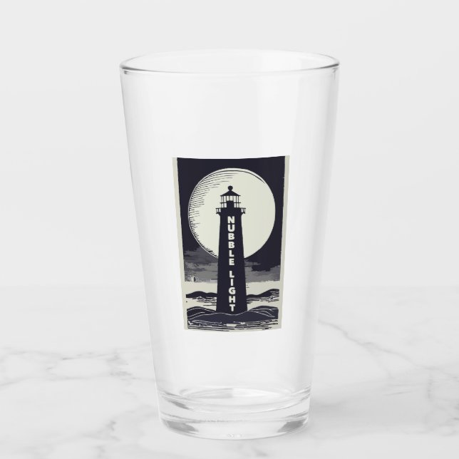 Verre Nubble Light Maine Phare Lune (Devant)