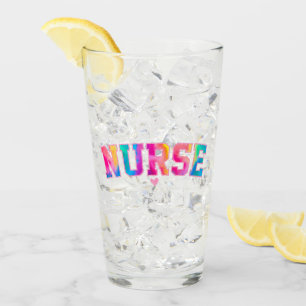 Verre "Nurse" en Elegant Rainbow Colors   Vibrant &