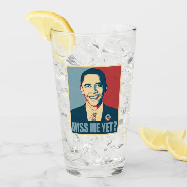 Verre Obama M'A Déjà Manqué ? (Devant glace)